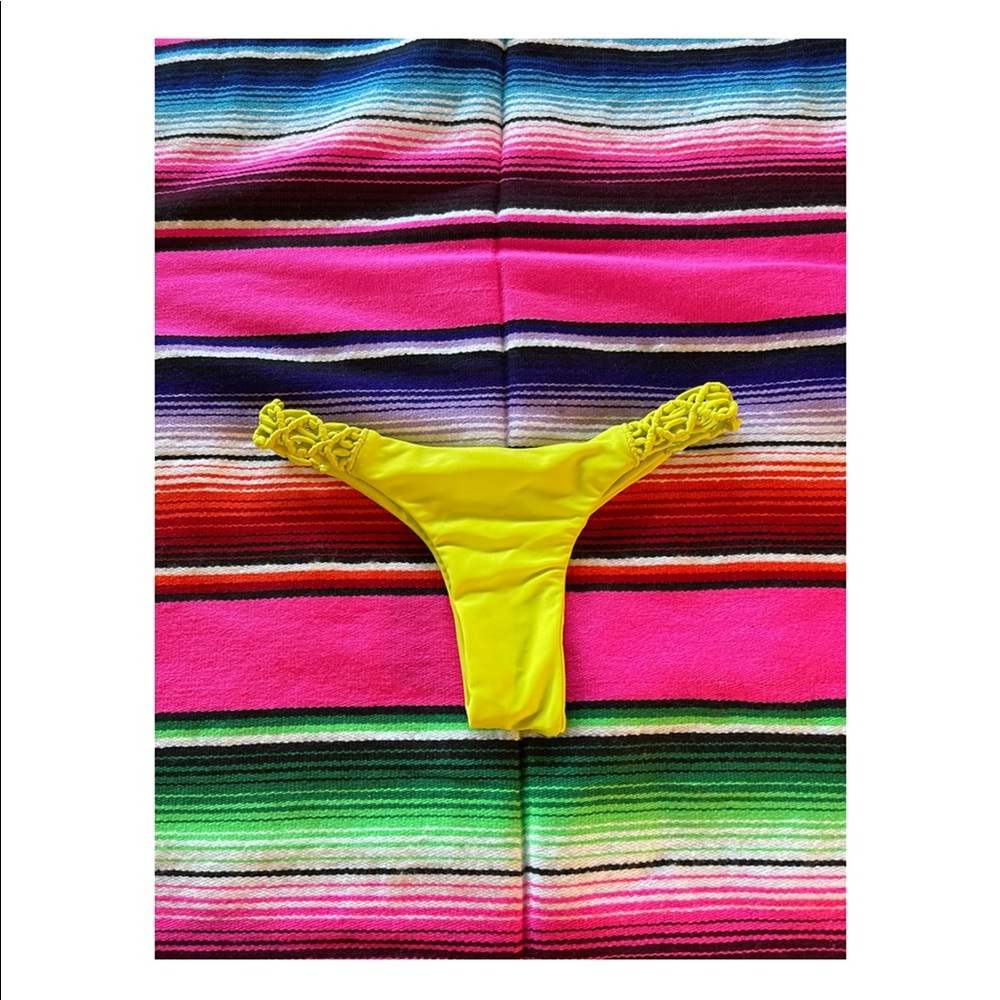 MIKOH Bright Yellow Bikini Bottom 🌟
